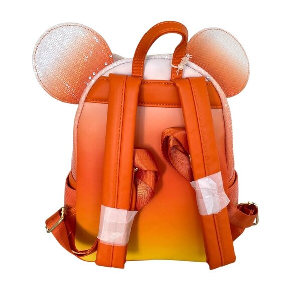 Disney Parks Loungefly Halloween Candy Corn Ombré Mini Backpack main image 8